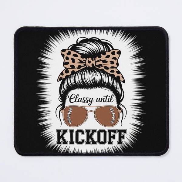 Item preview, Classy Until Kickoff American Football Game Day Women Girls designed and sold by Belkisallen.