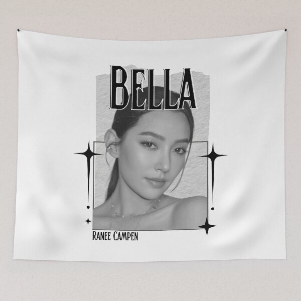 Item preview, Bella (Ranee Campen) Thailand Actresses Thai drama Entertainment Scrapbook Collage Cozy Y2K Vintage Design designed and sold by HELL0WBELLO.