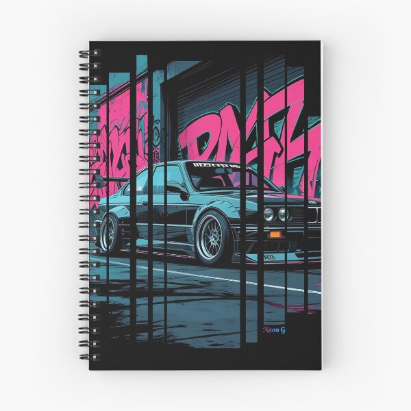 Item preview, B.W Power of the 3 series coupe with wide body kit, street racing vibe, high contrast neon colors 8 designed and sold by Neon G.