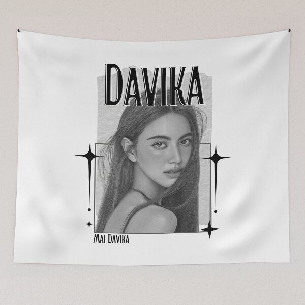 Item preview, Davika (Hoorne) aka Mai Davika Thailand Actresses Thai drama Entertainment Scrapbook Collage Cozy Y2K Vintage Design designed and sold by HELL0WBELLO.