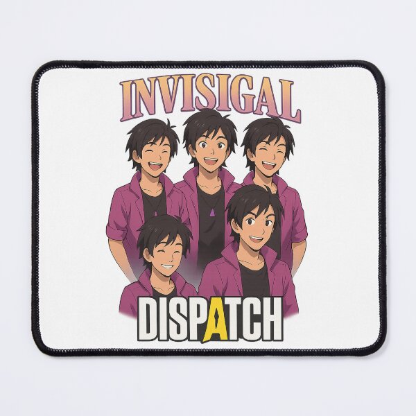 Item preview, Invisigal Dispatch – Energetic Anime Character Art designed and sold by Anime-Clothes1.