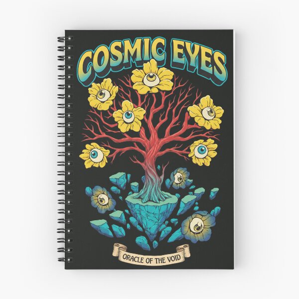 Item preview, Cosmic Eyes Oracle of the Void - Psychedelic Eyeball Tree Art designed and sold by AwesomeBeyondLimits.