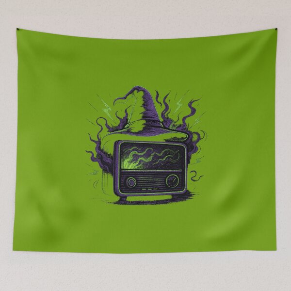 Item preview, “Witching Hour Radio” Spells, Static & Screams  designed and sold by Rare Plus Apparel!.