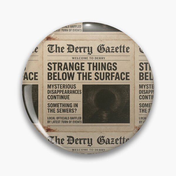 Item preview, The Derry Gazette “Strange Things Below the Surface” designed and sold by Rare Plus Apparel!.