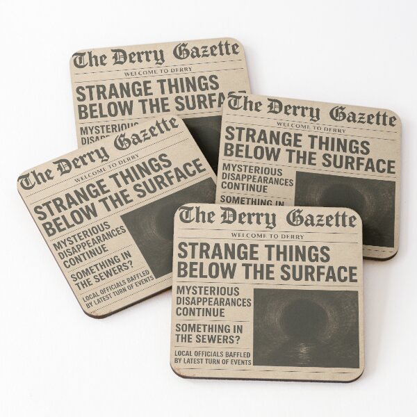 Item preview, The Derry Gazette “Strange Things Below the Surface” designed and sold by Rare Plus Apparel!.