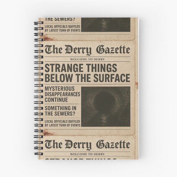 Item preview, The Derry Gazette “Strange Things Below the Surface” designed and sold by Rare Plus Apparel!.