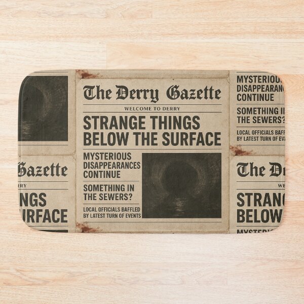 Item preview, The Derry Gazette “Strange Things Below the Surface” designed and sold by Rare Plus Apparel!.