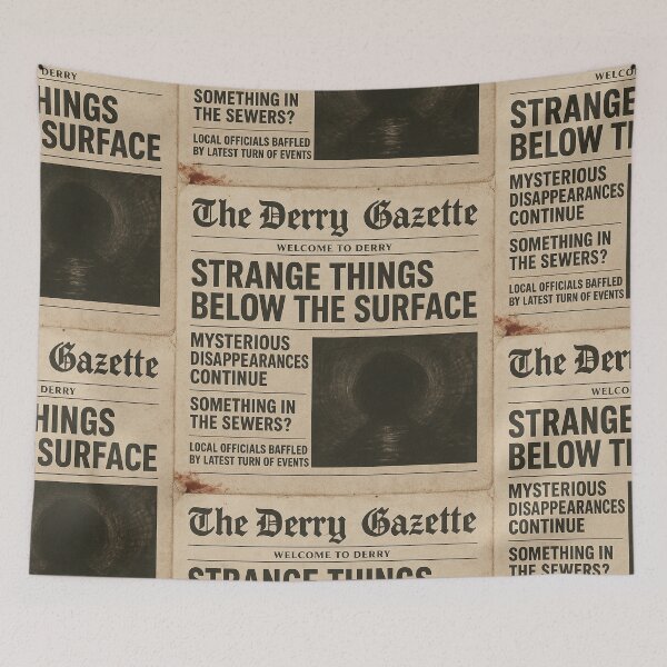 Item preview, The Derry Gazette “Strange Things Below the Surface” designed and sold by Rare Plus Apparel!.