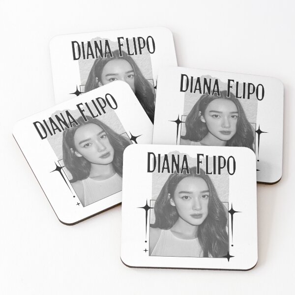 Item preview, Diana Flipo Thailand Actresses Thai drama Entertainment Scrapbook Collage Cozy Y2K Vintage Design designed and sold by HELL0WBELLO.