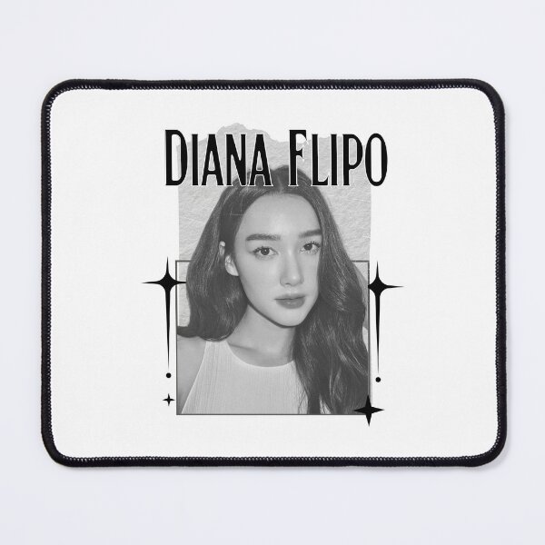 Item preview, Diana Flipo Thailand Actresses Thai drama Entertainment Scrapbook Collage Cozy Y2K Vintage Design designed and sold by HELL0WBELLO.