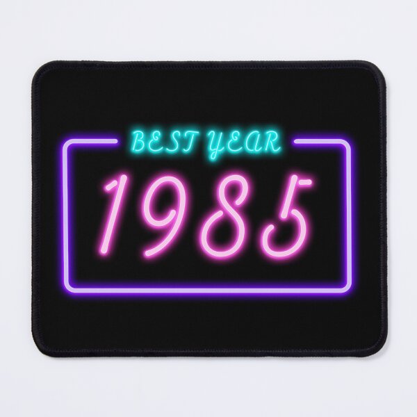 Item preview, BEST YEAR 1985 Neon Retro Design designed and sold by ArchersBoutique.