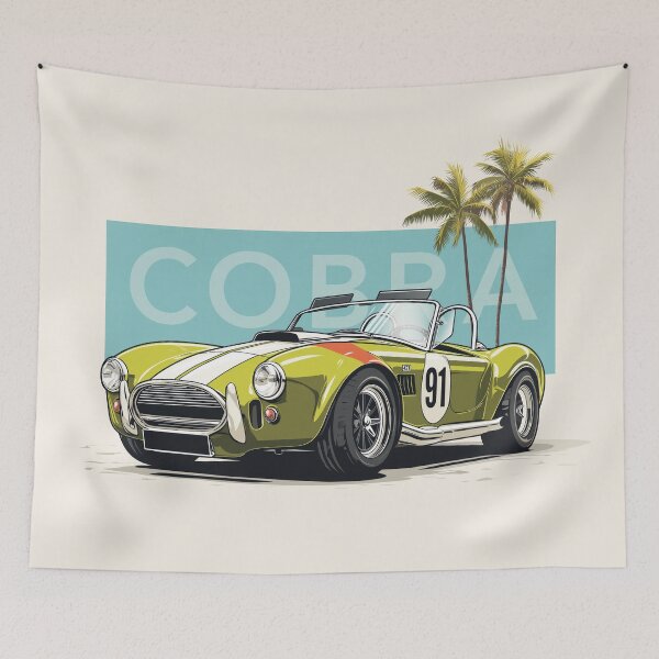 Item preview, Green Shelby AC cobra Beach Racer designed and sold by blackdogshop.