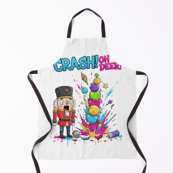 Item preview, Oh Deer! Nutcracker’s Christmas Crash Mishap designed and sold by MiszungART.