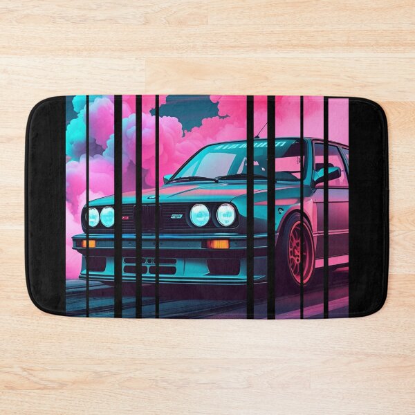 Item preview, B.W the Power of the 3 series drifting with neon smoke, retro 80s 6 designed and sold by Neon G.