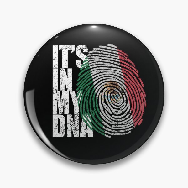 Item preview, Its in my DNA Mexico flag fingerprint designed and sold by Petgifts ★★★★★.