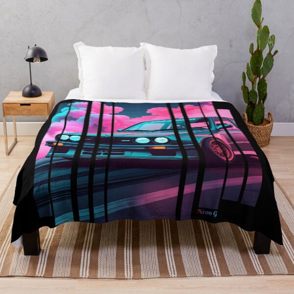 Item preview, B.W the Power of the 3 series drifting with neon smoke, retro 80s 6 designed and sold by Neon G.