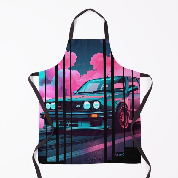Item preview, B.W the Power of the 3 series drifting with neon smoke, retro 80s 6 designed and sold by Neon G.