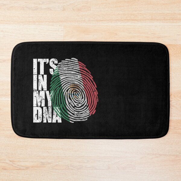 Item preview, Its in my DNA Mexico flag fingerprint designed and sold by Petgifts ★★★★★.