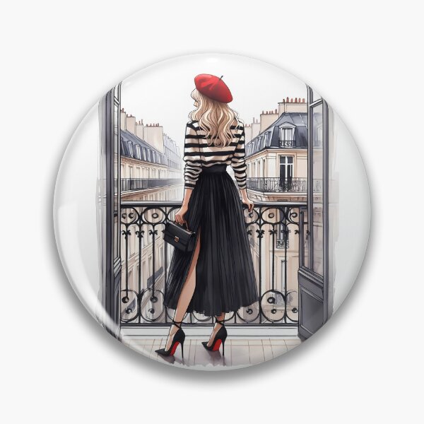 Item preview, Fashion Girl In Paris designed and sold by Visual Nomad Club.