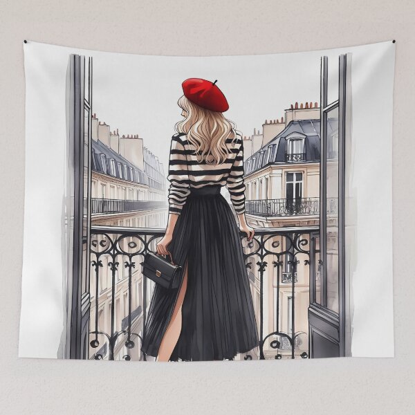 Item preview, Fashion Girl In Paris designed and sold by Visual Nomad Club.