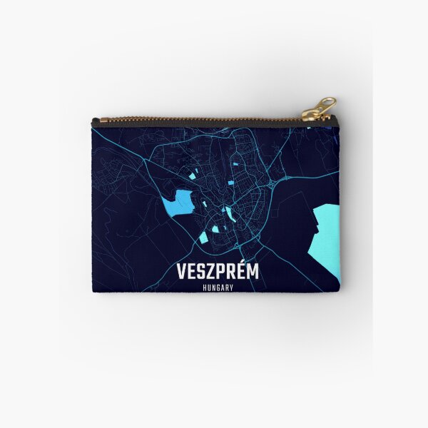 Item preview, Veszprém Midnight City Map designed and sold by HomeLivingCo.