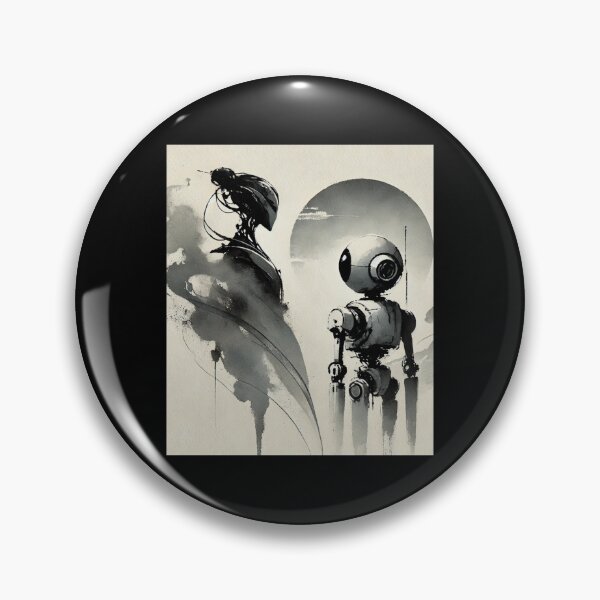 Item preview, Futuristic Humanoid Robot designed and sold by TEEJAMBOREE.