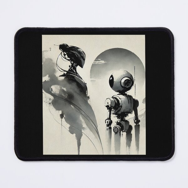 Item preview, Futuristic Humanoid Robot designed and sold by TEEJAMBOREE.