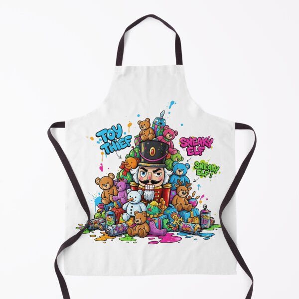 Item preview, Toy Thief Nutcracker: Sneaky Elf and Holiday Hijinks designed and sold by MiszungART.