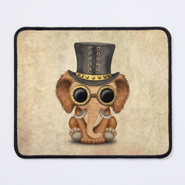 Item preview, Steampunk Baby Woolly Mammoth designed and sold by JeffBartels.