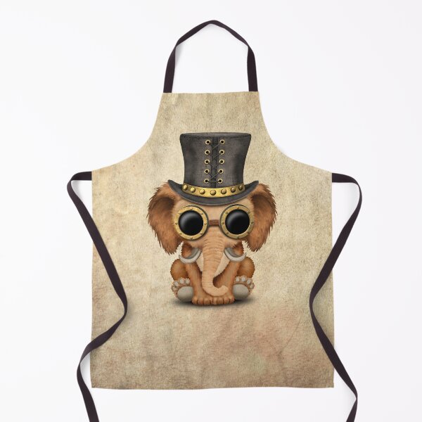 Item preview, Steampunk Baby Woolly Mammoth designed and sold by JeffBartels.