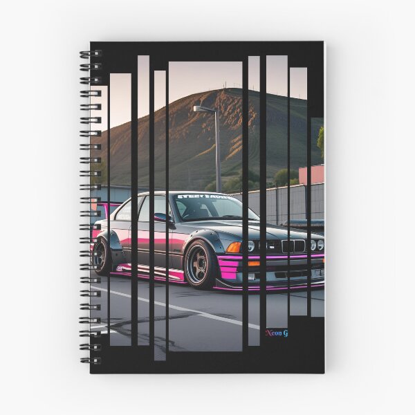 Item preview, B.W Power of the 3 series coupe with wide body kit, street racing vibe, high contrast neon colors 7 designed and sold by Neon G.