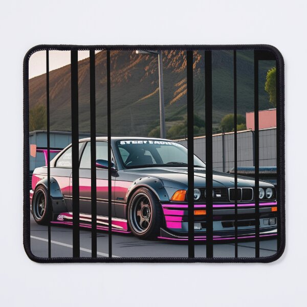 Item preview, B.W Power of the 3 series coupe with wide body kit, street racing vibe, high contrast neon colors 7 designed and sold by Neon G.