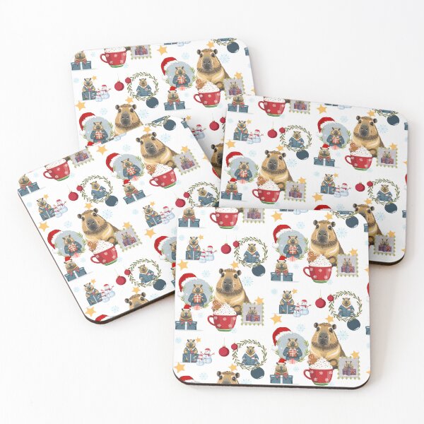 Item preview, Have a Capybara Christmas designed and sold by Sir Capy B.