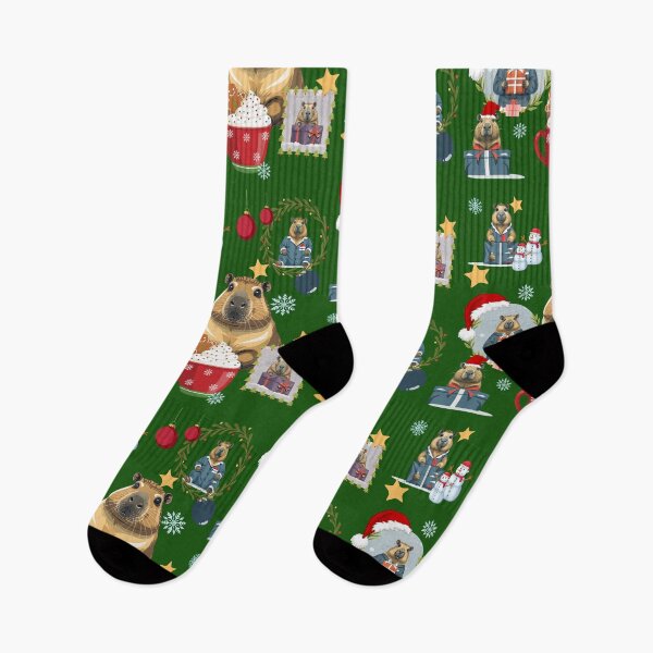 Item preview, Have a Capybara Christmas designed and sold by Sir Capy B.