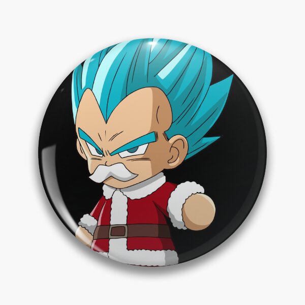Item preview, Festive Blue-Aura Warrior with Santa Outfit and Proud White Mustache designed and sold by T-Chou.
