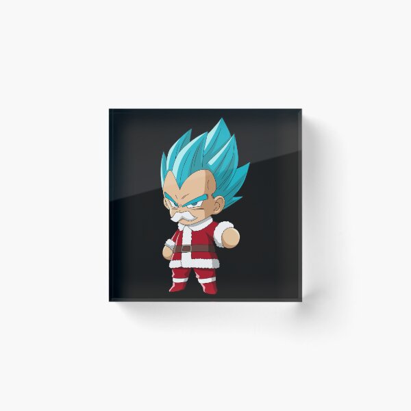 Item preview, Festive Blue-Aura Warrior with Santa Outfit and Proud White Mustache designed and sold by T-Chou.