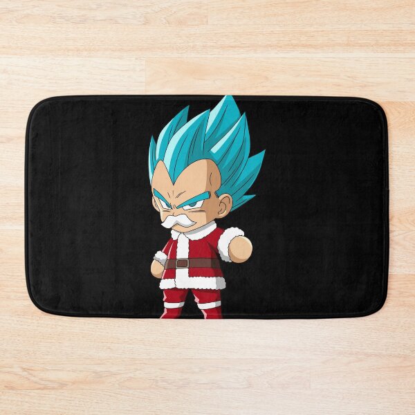Item preview, Festive Blue-Aura Warrior with Santa Outfit and Proud White Mustache designed and sold by T-Chou.