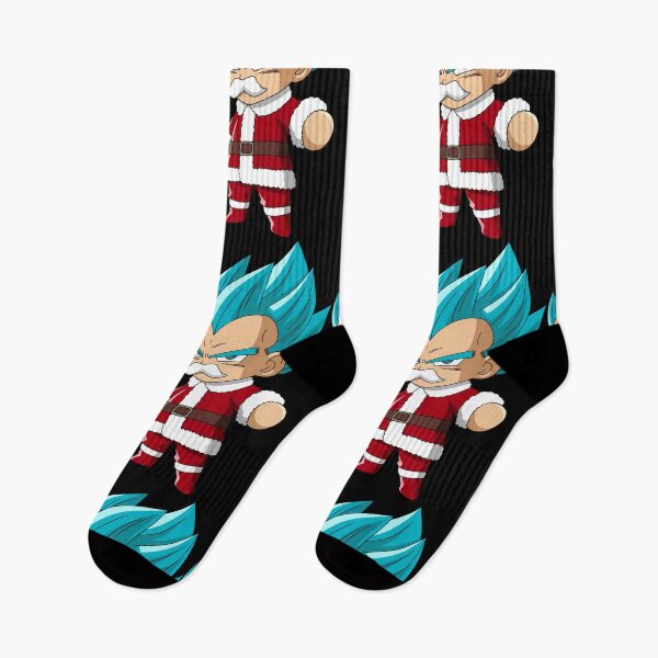 Item preview, Festive Blue-Aura Warrior with Santa Outfit and Proud White Mustache designed and sold by T-Chou.
