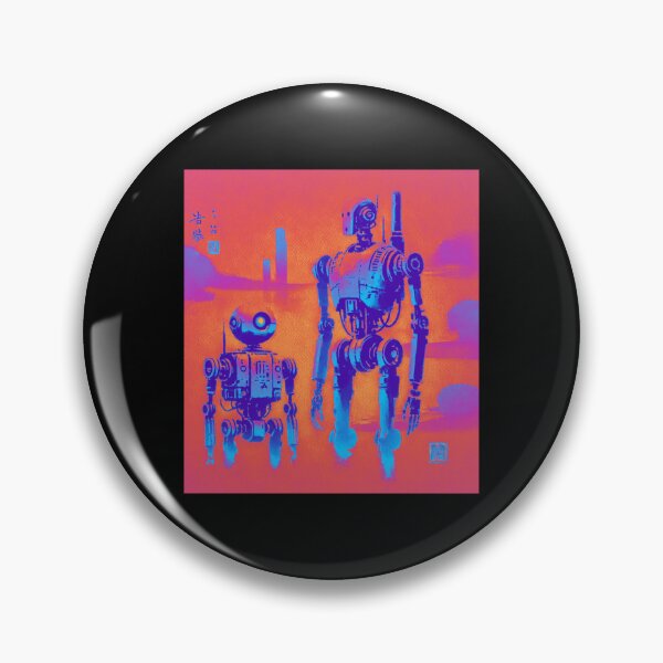 Item preview, Futuristic Humanoid Robot designed and sold by TEEJAMBOREE.