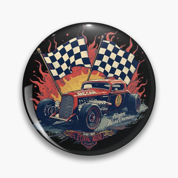 Artikelvorschau, Oldschool-V8-Hot-Rod-Design für Benzinliebhaber 2 entworfen und verkauft von Neon G.