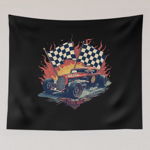 Item preview, Petrol head old shool V8 Hot Rod design 2 designed and sold by Neon G.
