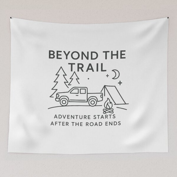 Item preview, Beyond the Trail – Adventure Starts After the Road Ends designed and sold by SnappyPNG.