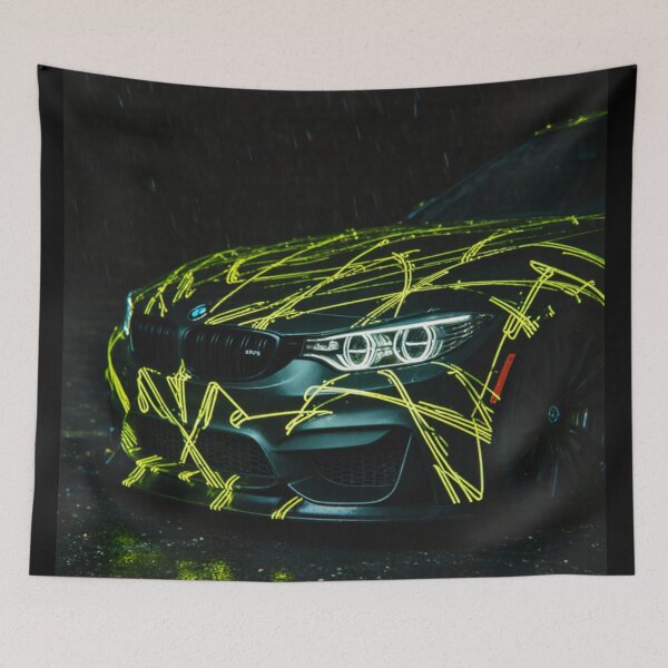 Item preview, Neon Venom Sport Car— Night Rain Edition designed and sold by ArtiQreate.