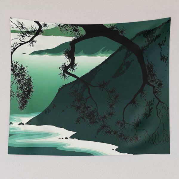 Item preview, Eyvind Earle - Quiet Evening designed and sold by meldefiart.