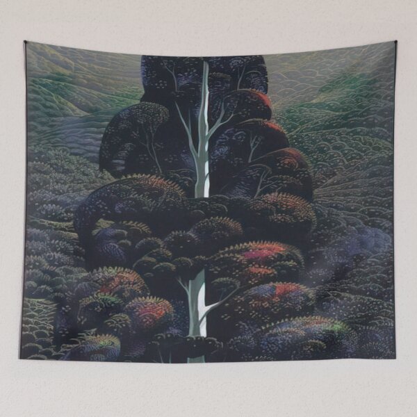 Item preview, Eyvind Earle - Reaching For The Sky designed and sold by meldefiart.