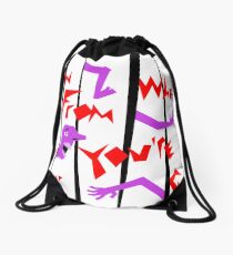 Trip Trip Trap: Run From Where You're Going Drawstring Bag