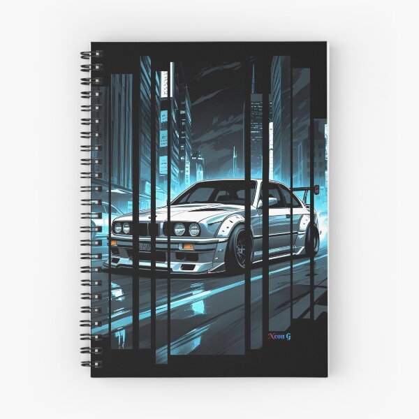 Item preview, B.W Power of the 3 series coupe with wide body kit, street racing vibe, high contrast neon colors 4 designed and sold by Neon G.