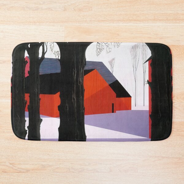 Item preview, Eyvind Earle - Red Barn designed and sold by meldefiart.