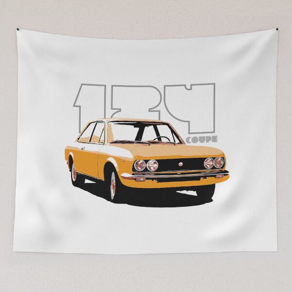 Item preview, Classic 124 Coupe – Vintage Italian Sports Car designed and sold by tupaffi.