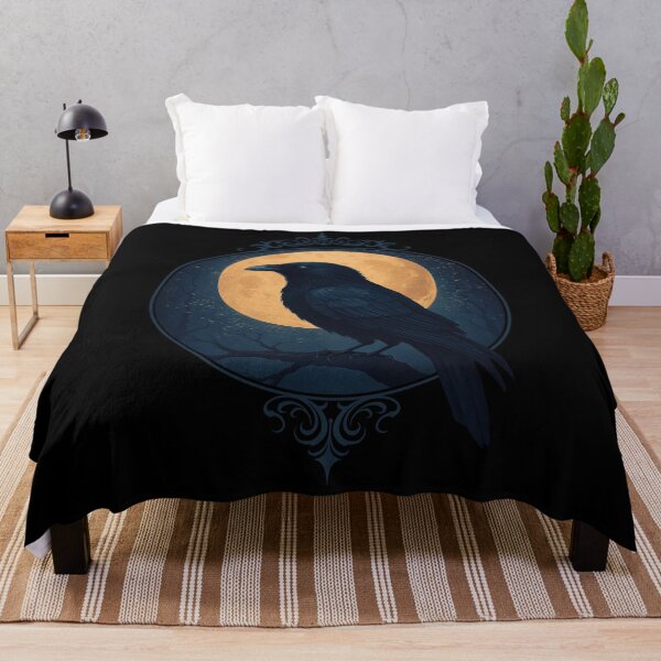Item preview, Mystic Raven Under the Moon designed and sold by Kasza-89.
